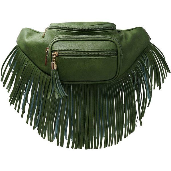 Fashion Fringe Tassel Fanny Pack Waist Bag - KOKOTETE