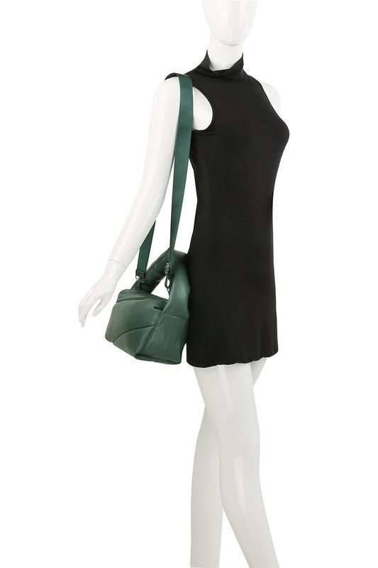 Fashion Puffy Tote Crossbody Bag - KOKOTETE