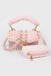 Faux Fur 2 In 1 Swing Bag Set - KOKOTETE