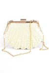 Faux Pearl Iconic Clutch Bag - KOKOTETE