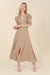 Fit and Flare floral maxi dress - KOKOTETE