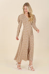 Fit and Flare floral maxi dress - KOKOTETE