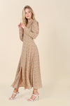 Fit and Flare floral maxi dress - KOKOTETE