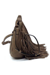 Fringe Hobo Crossbody Bag - KOKOTETE