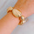 Golden Pebble Stretch Bracelet - KOKOTETE