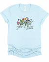 Grow in Grace Flower Graphic Tee - KOKOTETE