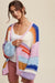 Hand Knit Multi Striped Cardigan - KOKOTETE
