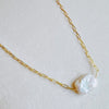 Hannah Baroque Pearl Chain Necklace - KOKOTETE