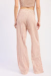 HIGH WAIST PINSTRIPE TROUSER - KOKOTETE