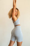 High Waist Yoga pants Short Side Pocket - KOKOTETE