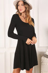 Knitted fit and flare dress - KOKOTETE