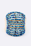 Layered Crystals Stretch Ring - KOKOTETE