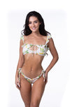 LEMON RUFFLE BIKINI SET - KOKOTETE