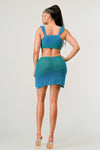 LITTLE MERMAID PERAL ADORABLE TWO PCS KNIT SET - KOKOTETE