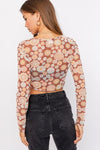 Long Sleeve Merrow Detail Crop Top - KOKOTETE