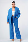 LOOSE FIT BLAZER AND PANTS SET - KOKOTETE