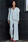 LOOSE FIT BLAZER AND PANTS SET - KOKOTETE