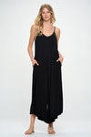 Made in USA Modal Spandex Soft Knit Jumpsuit - KOKOTETE