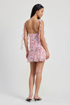 MINI FLORAL V NECK DRESS - KOKOTETE