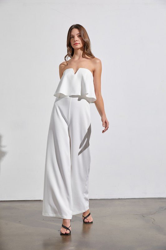 Off Shoulder Jumpsuit - KOKOTETE