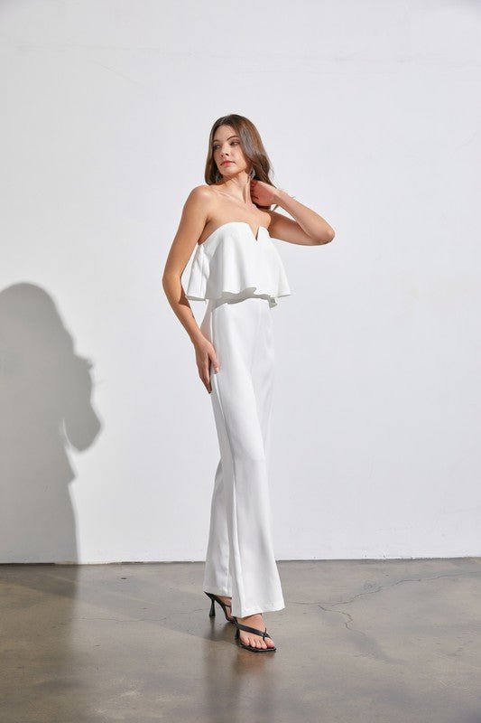 Off Shoulder Jumpsuit - KOKOTETE