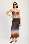 OMBRE MESH SKIRT - KOKOTETE