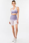 Ombre Seamless Biker Short Set - KOKOTETE