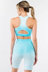 Ombre Seamless Biker Short Set - KOKOTETE