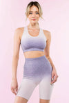 Ombre Seamless Biker Short Set - KOKOTETE