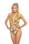 ONE PIECE SUNSHINE FLORAL PRINT SWIMSUIT - KOKOTETE