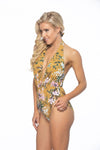 ONE PIECE SUNSHINE FLORAL PRINT SWIMSUIT - KOKOTETE