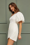 One Shoulder Ruffle Dress - KOKOTETE