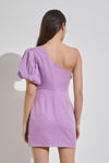One Shoulder Ruffle Dress - KOKOTETE