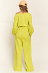 ONE SHOULDER TERRY JUMPSUIT - KOKOTETE