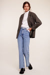 Oversized Solid Blazer - KOKOTETE