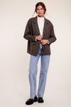 Oversized Solid Blazer - KOKOTETE