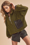 Penny Vegan Sherpa Jacket - KOKOTETE