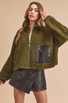 Penny Vegan Sherpa Jacket - KOKOTETE