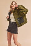 Penny Vegan Sherpa Jacket - KOKOTETE