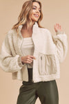 Penny Vegan Sherpa Jacket - KOKOTETE