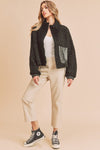 Penny Vegan Sherpa Jacket - KOKOTETE