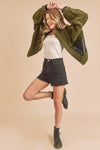 Penny Vegan Sherpa Jacket - KOKOTETE