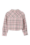 Plaid crop jacket - KOKOTETE