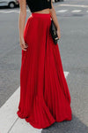 Pleated maxi skirt - KOKOTETE