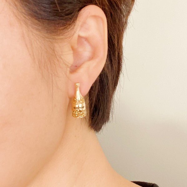 Pop The Shimmer Stud Earrings - KOKOTETE