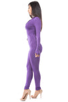 PURPLE JUMPSUIT - KOKOTETE