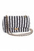 Quilted Cotton Stripe Pattern Shoulder Bag - KOKOTETE