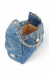 Quilted Denim Fashion Shoulder Bag - KOKOTETE