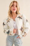 Quilted Multi Star Padded Western Jacket - KOKOTETE