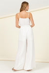 Remember Me Front Sash Cutout Jumpsuit - KOKOTETE